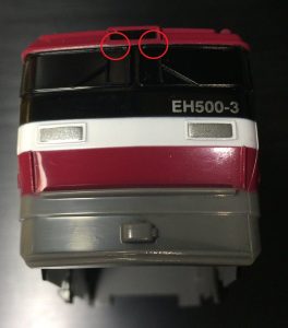Arduino_ATCプラレール,モーター車,接近センサー,取り付け,穴あけ