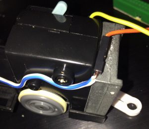 Arduino_ATCプラレールモーター車からの電線配線