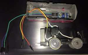 Arduino_ATCプラレールモーター車からの電線取り出し