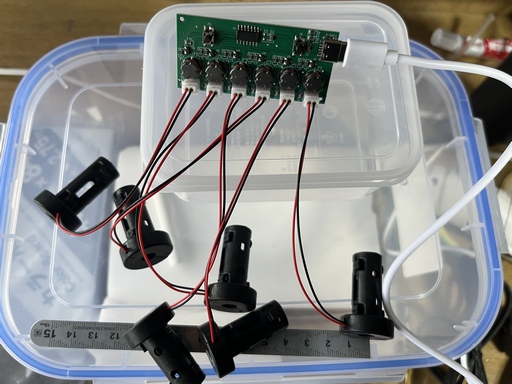 USB加湿器モジュール6ノズル